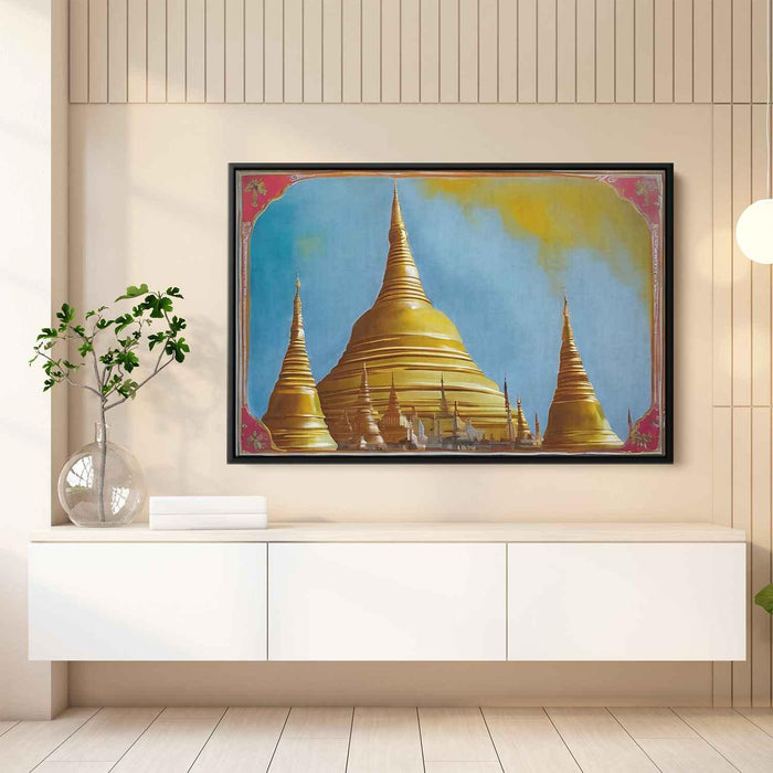 Abstract Shwedagon Pagoda #127 - Kanvah