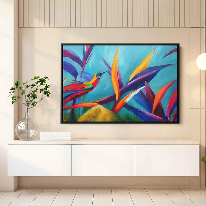 Acrylic Birds of Paradise #124 - Kanvah