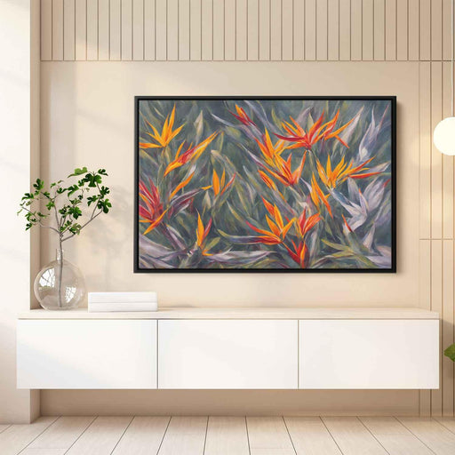 Contemporary Oil Birds of Paradise #135 - Kanvah