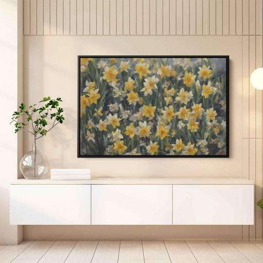 Contemporary Oil Daffodils #107 - Kanvah