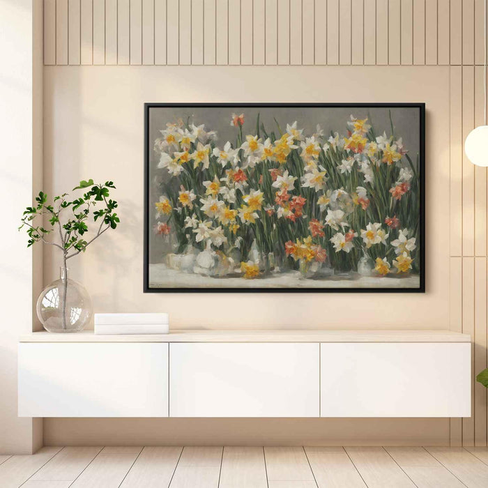 Contemporary Oil Daffodils #117 - Kanvah