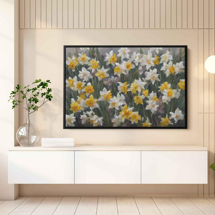 Contemporary Oil Daffodils #124 - Kanvah