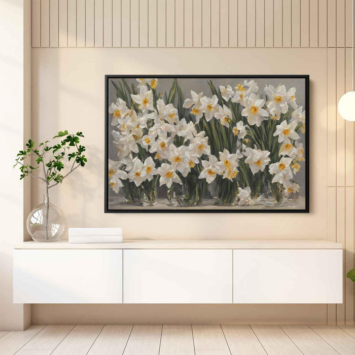 Contemporary Oil Daffodils #135 - Kanvah