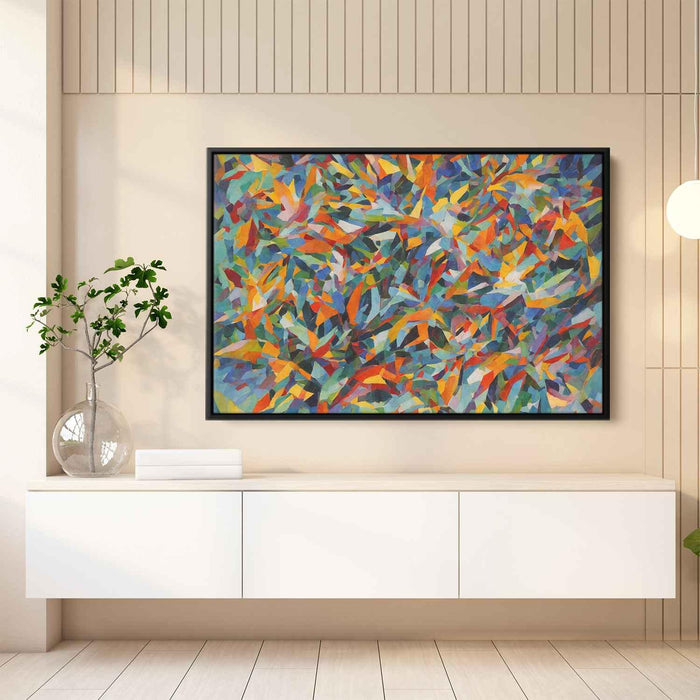 Cubist Oil Birds of Paradise #118 - Kanvah