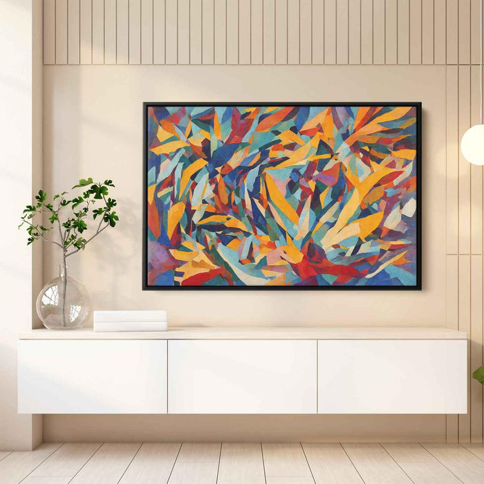 Cubist Oil Birds of Paradise #140 - Kanvah