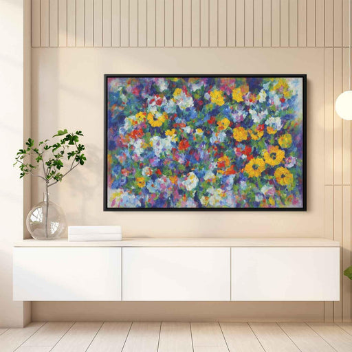 Cubist Oil Wild Flowers #117 - Kanvah