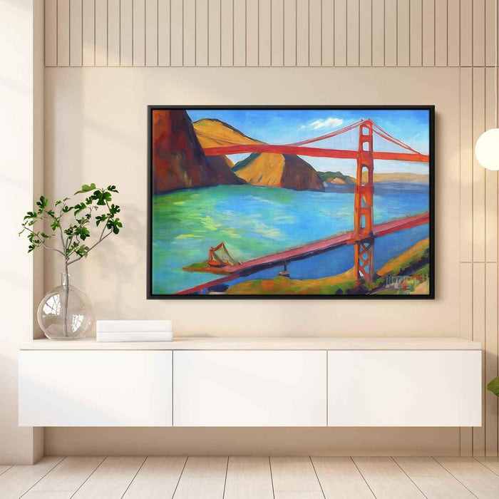 Impressionism Golden Gate Bridge #103 - Kanvah