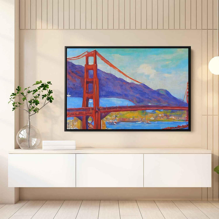 Impressionism Golden Gate Bridge #117 - Kanvah