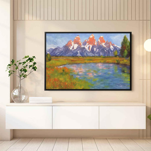 Impressionism Grand Tetons #114 - Kanvah