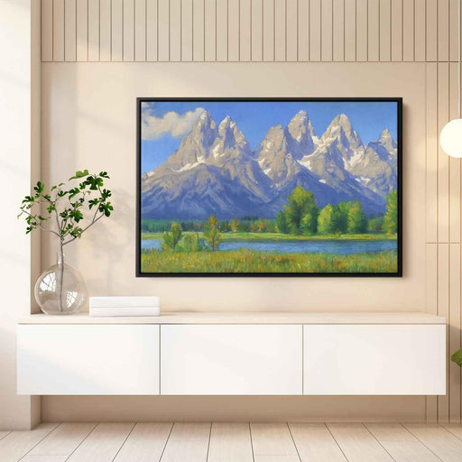 Impressionism Grand Tetons #124 - Kanvah