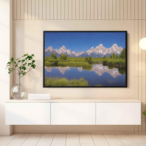 Impressionism Grand Tetons #135 - Kanvah