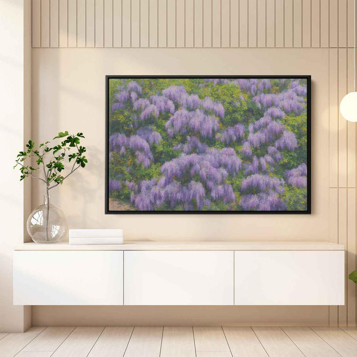 Impressionist Oil Wisteria #134 - Kanvah