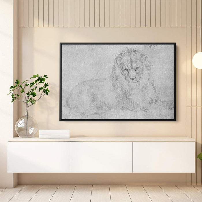 Lion by Albrecht Durer - Canvas Artwork