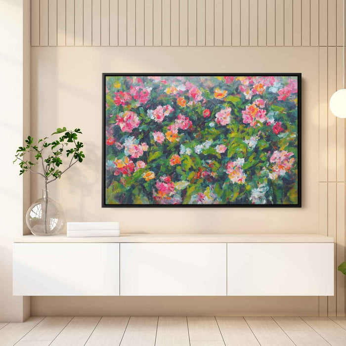 Tropical Flowers Oil Painting #114 - Kanvah