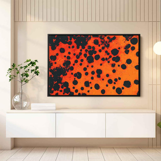 Orange Abstract Splatter #118 - Kanvah