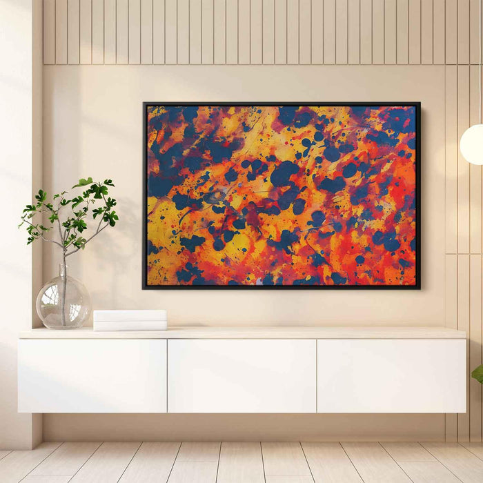 Orange Abstract Splatter #124 - Kanvah