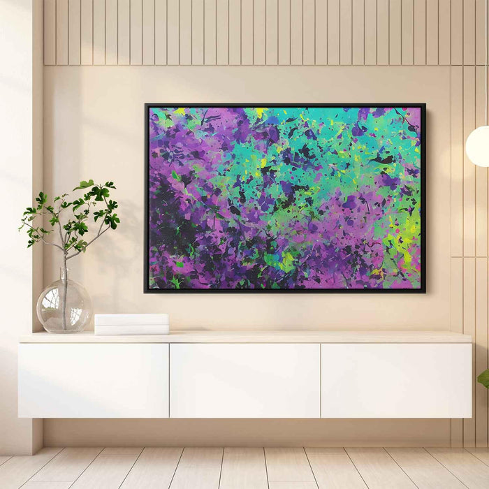 Purple Abstract Splatter #126 - Kanvah