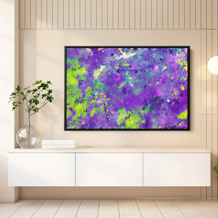 Purple Abstract Splatter #127 - Kanvah