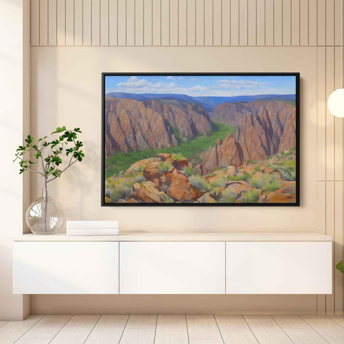 Realism Black Canyon of Gunnison #136 - Kanvah