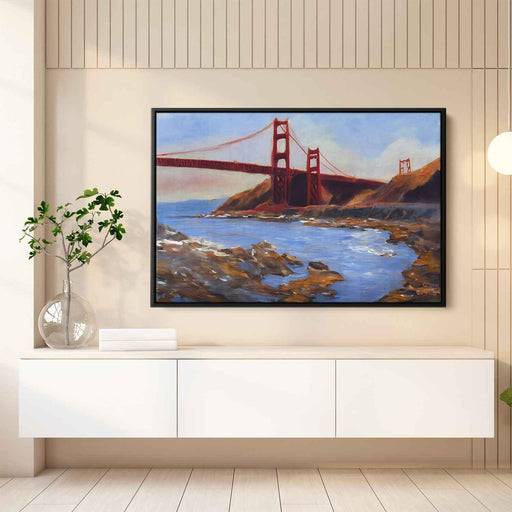 Realism Golden Gate Bridge #124 - Kanvah