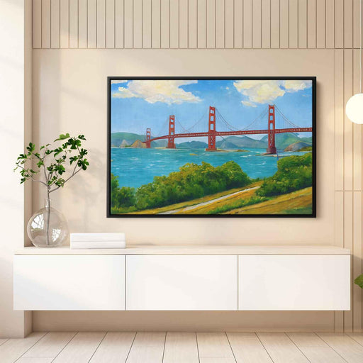 Realism Golden Gate Bridge #126 - Kanvah
