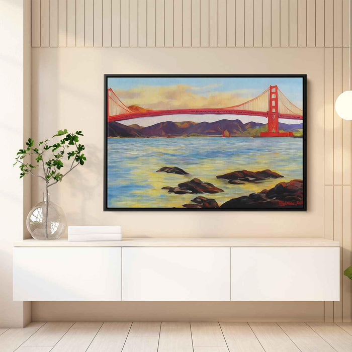 Realism Golden Gate Bridge #127 - Kanvah