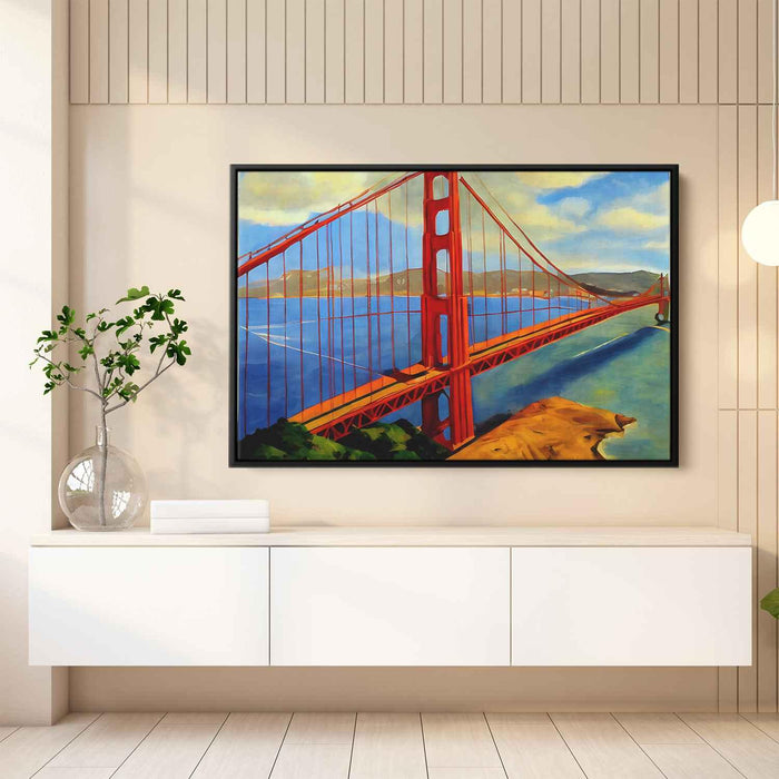 Realism Golden Gate Bridge #134 - Kanvah