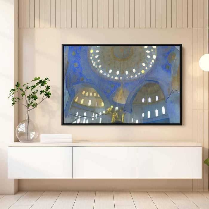 Realism Blue Mosque #103 - Kanvah