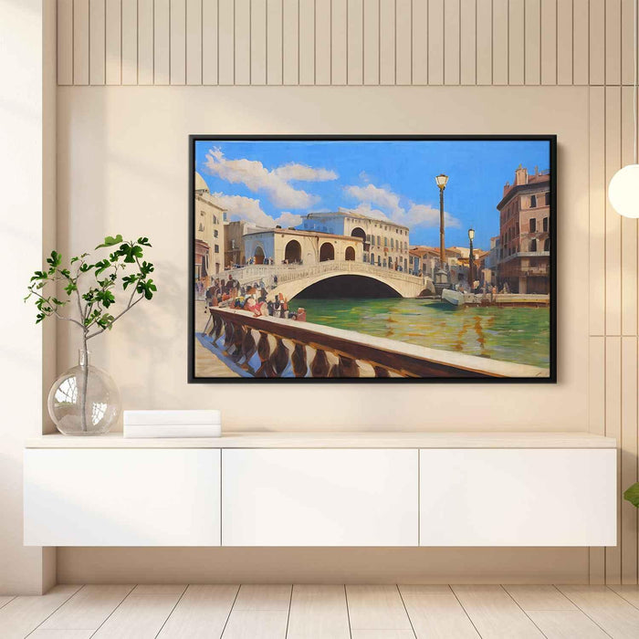 Realism Rialto Bridge #127 - Kanvah