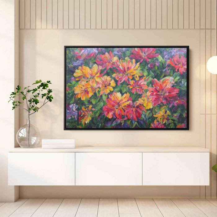 Realistic Oil Tropical Flowers #117 - Kanvah