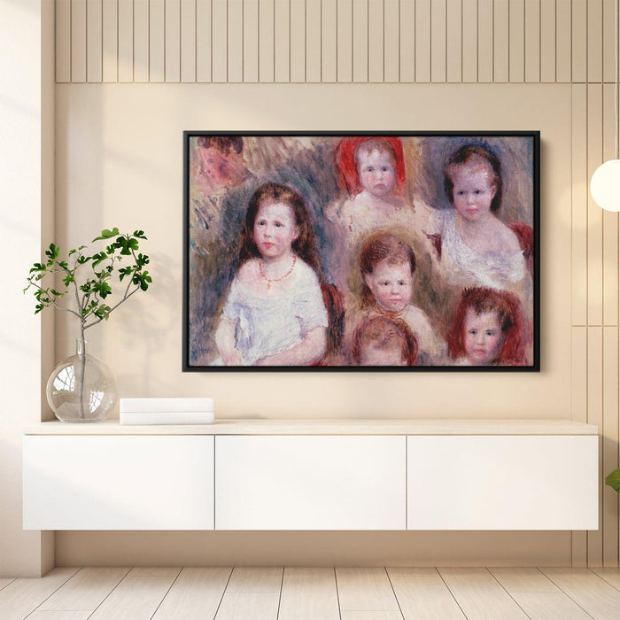 The Children by Pierre-Auguste Renoir - Canvas Artwork