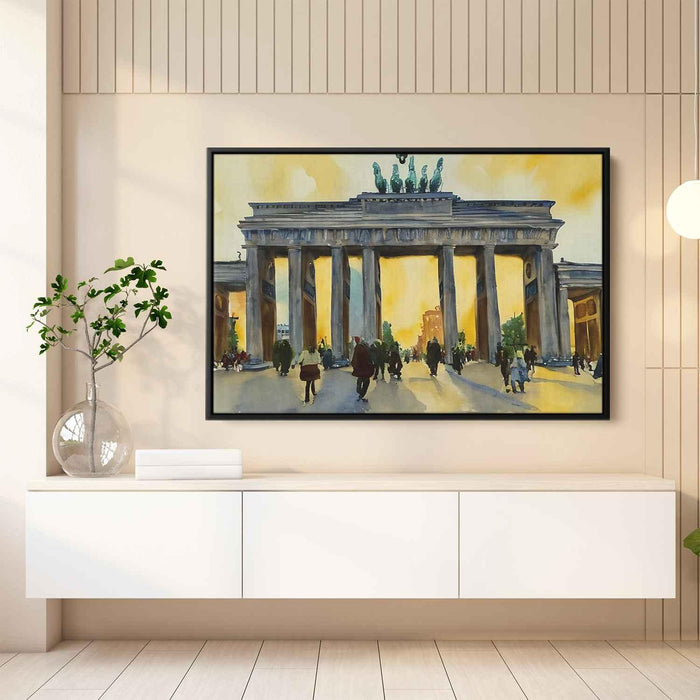 Watercolor Brandenburg Gate #103 - Kanvah