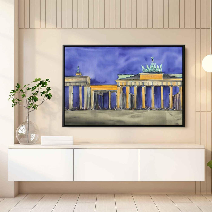 Watercolor Brandenburg Gate #117 - Kanvah