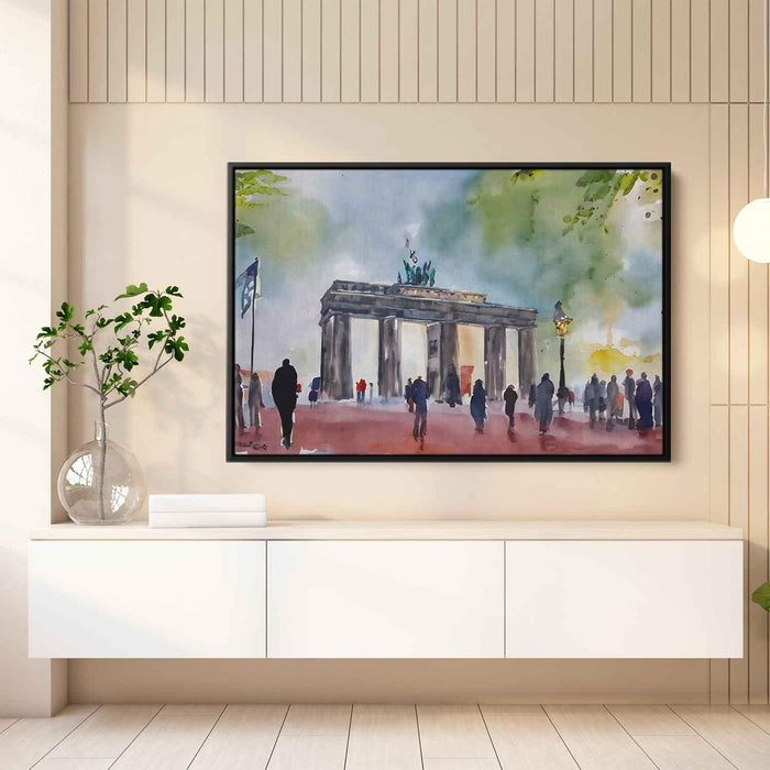 Watercolor Brandenburg Gate #118 - Kanvah