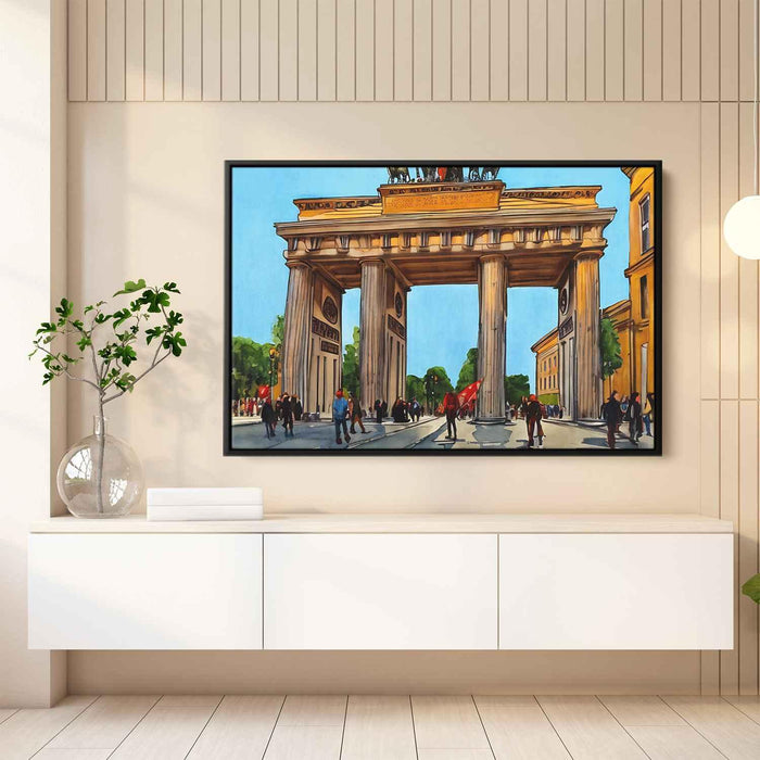 Watercolor Brandenburg Gate #128 - Kanvah