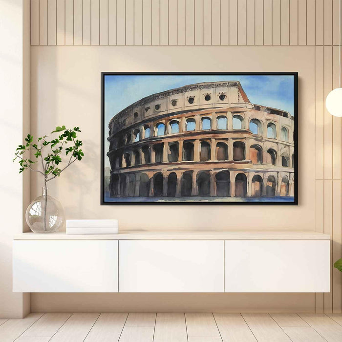 Watercolor Colosseum #126 - Kanvah