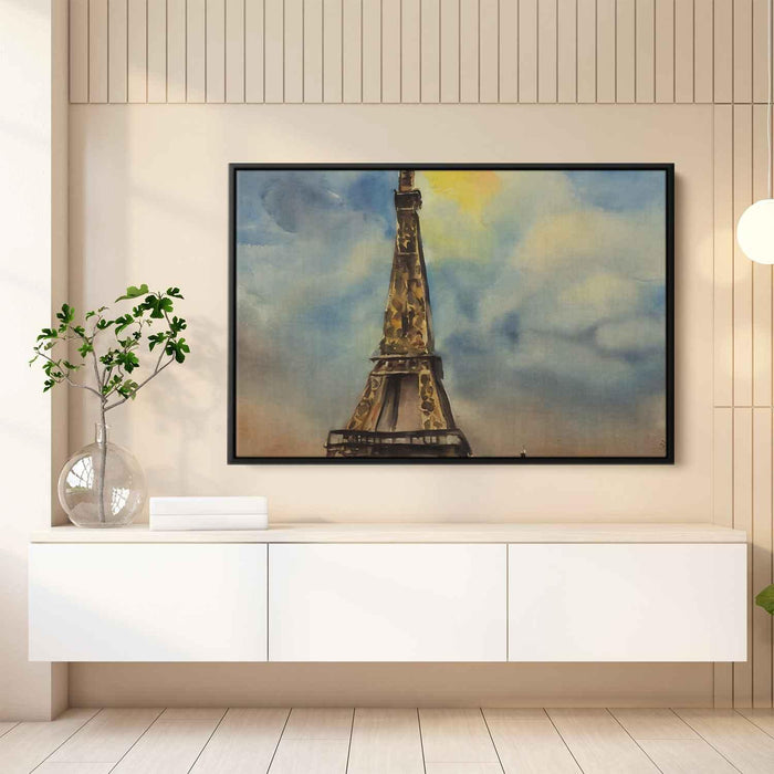 Watercolor Eiffel Tower #126 - Kanvah