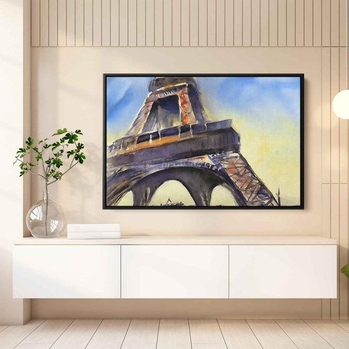 Watercolor Eiffel Tower #133 - Kanvah