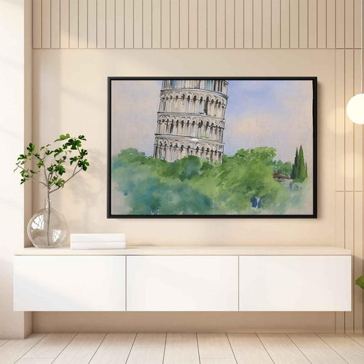 Watercolor Leaning Tower of Pisa #135 - Kanvah