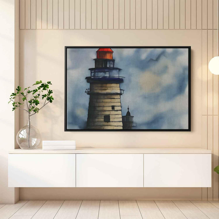 Watercolor Lighthouse #118 - Kanvah