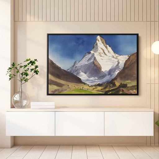 Watercolor Matterhorn #107 - Kanvah
