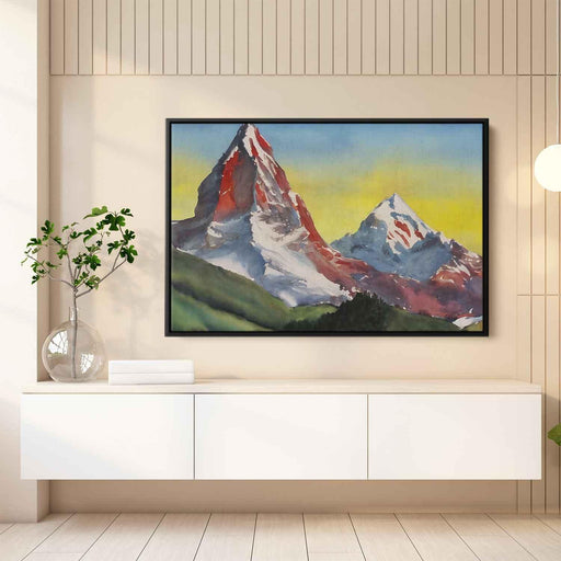 Watercolor Matterhorn #117 - Kanvah