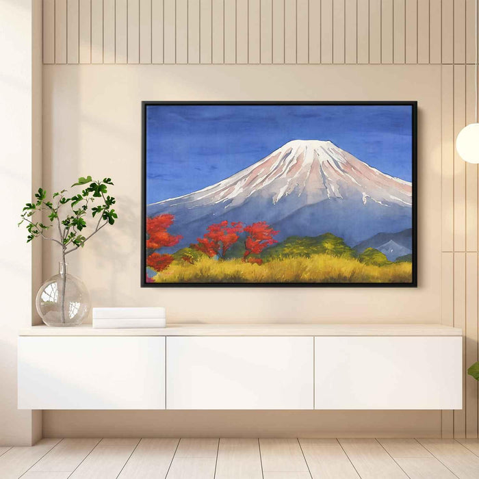 Watercolor Mount Fuji #117 - Kanvah