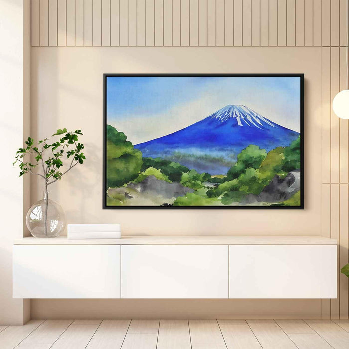Watercolor Mount Fuji #124 - Kanvah