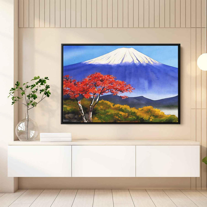 Watercolor Mount Fuji #128 - Kanvah