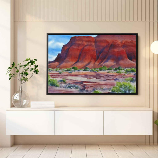 Watercolor Painted Desert #133 - Kanvah