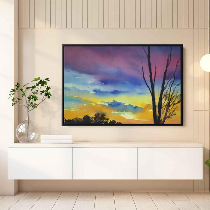 Watercolor Sunset #142 - Kanvah