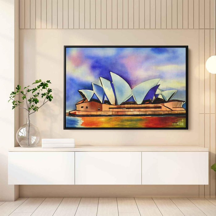 Watercolor Sydney Opera House #103 - Kanvah