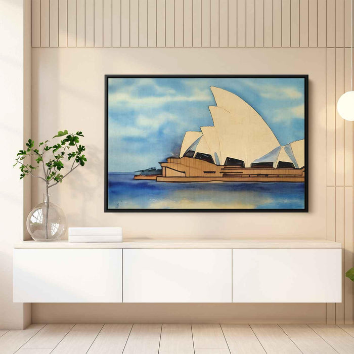 Watercolor Sydney Opera House #133 - Kanvah