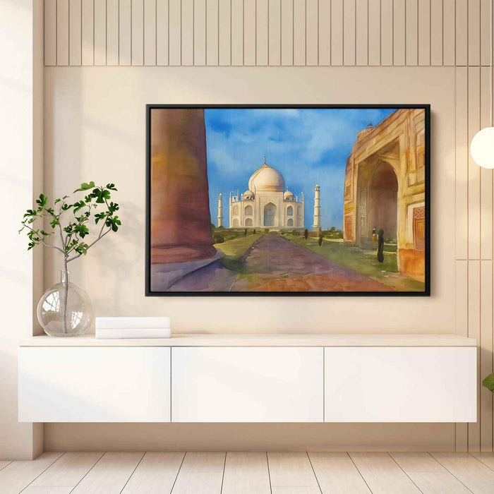 Watercolor Taj Mahal #134 - Kanvah